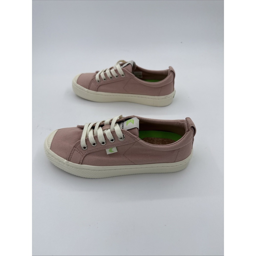 Cariuma OCA Low Shoes SZ Women's 6 Men's 4.5 Pink Canvas Sneaker - Picture 4 of 6